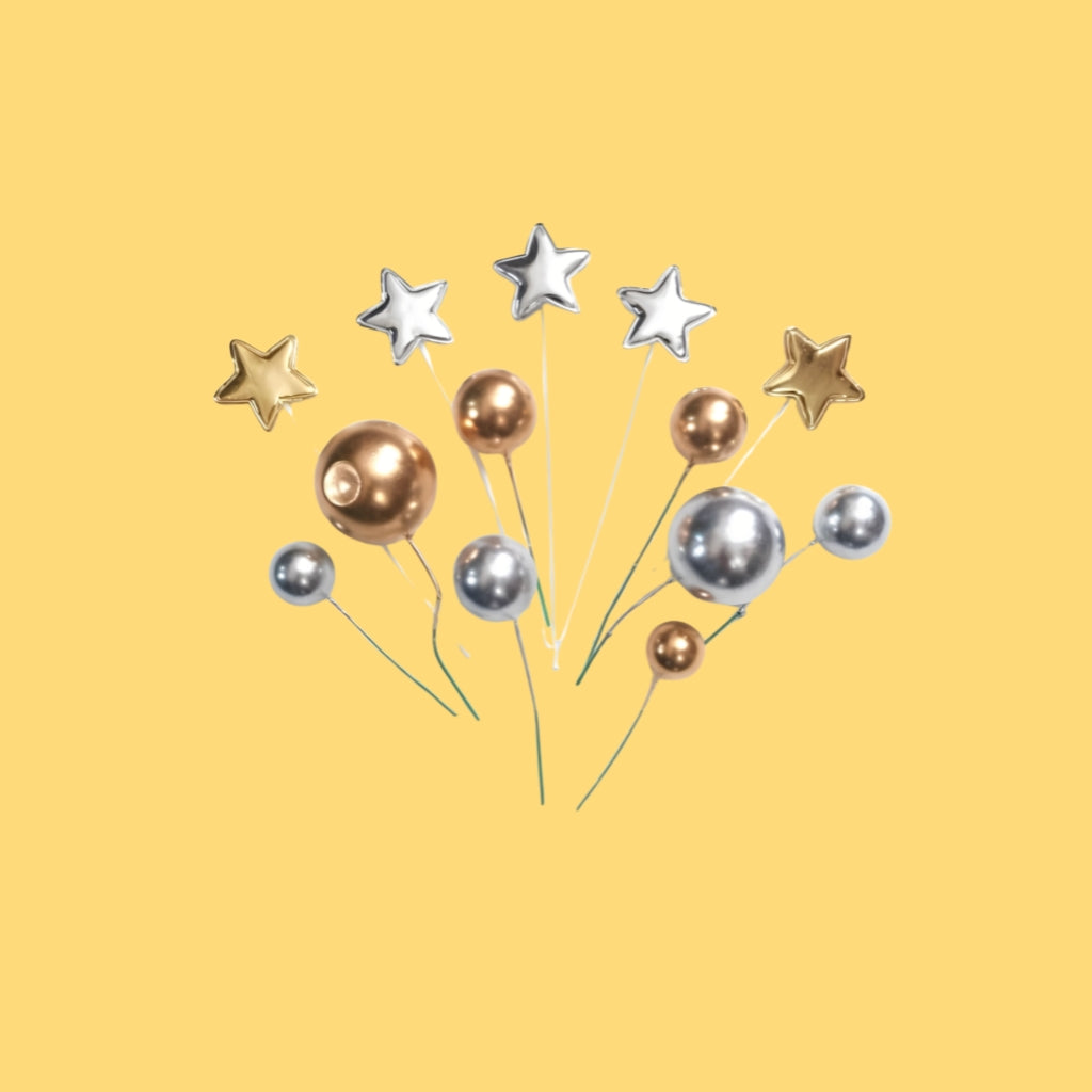 Astronaut Cake Topper Accessories (Set of 2 pcs)