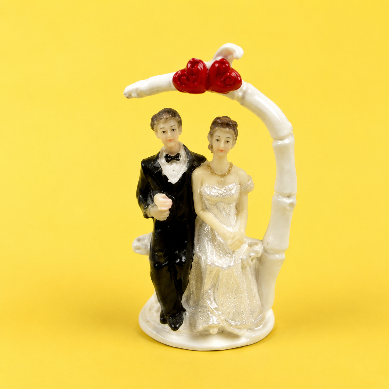 CAKE TOY STATUE JUST MARRIED COUPLE PHOTOSHOOT(1 PC) 13235