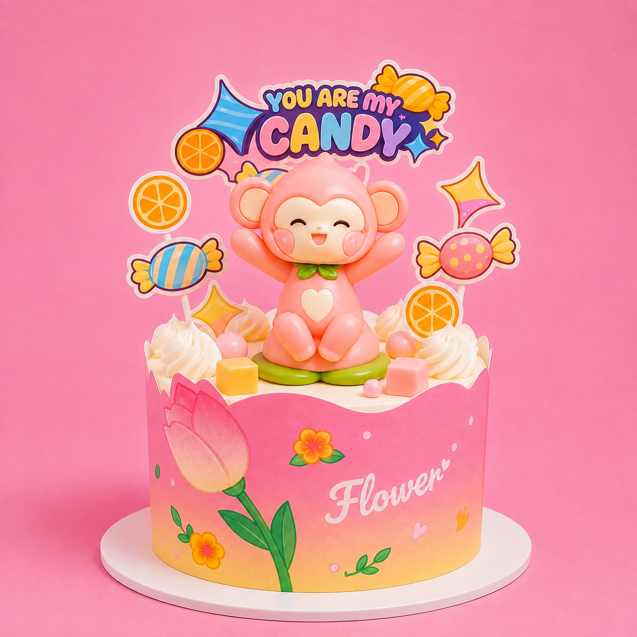 CANDY  MONKEY PINK  BLOSSOM 13445