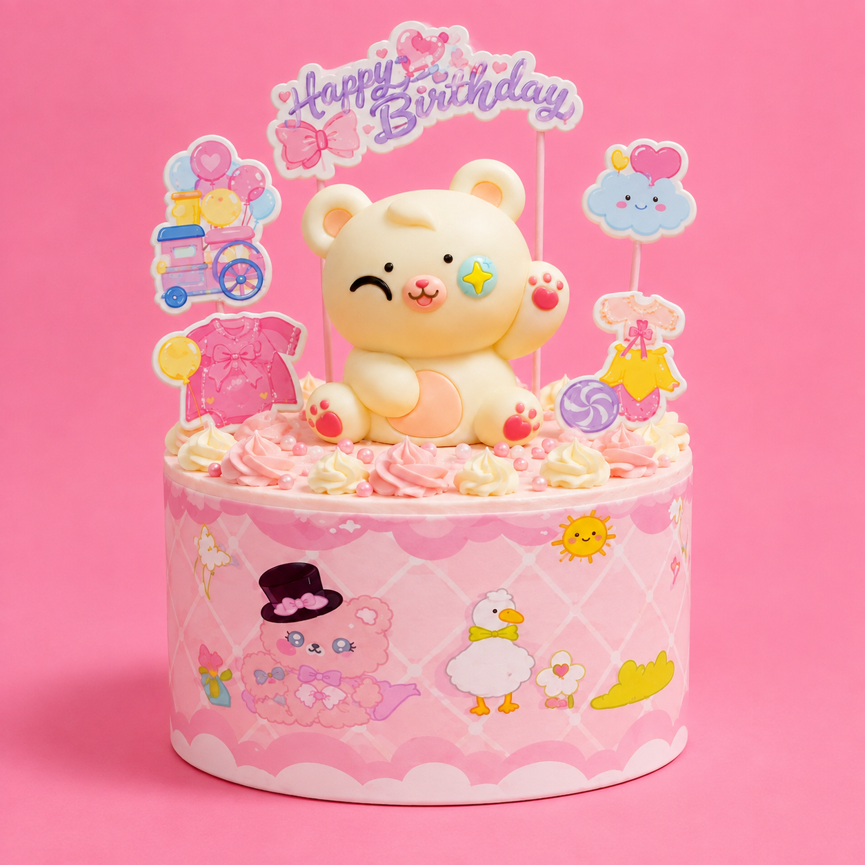 HAPPY  EVERYDAY  CUTE BEAR   13394
