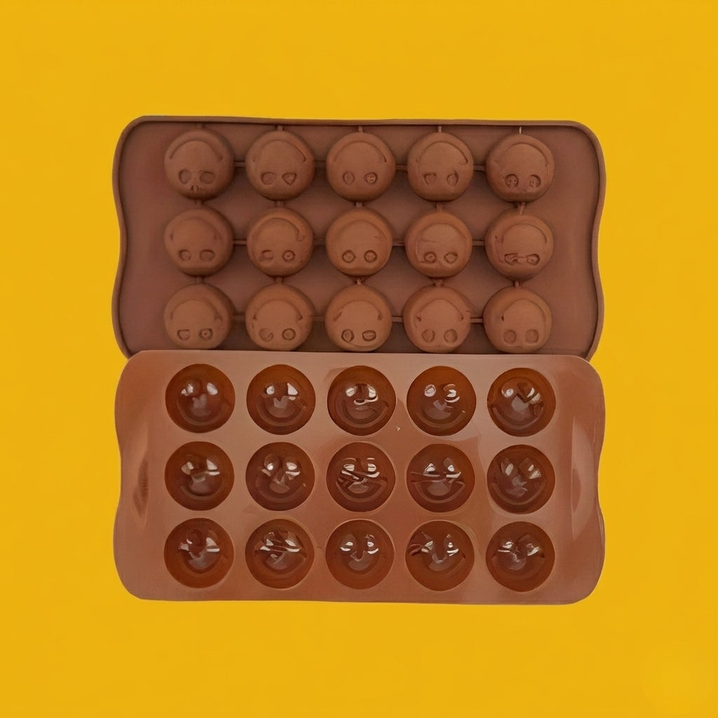 Smiley Chocolate Mould (Set of 3 PCS)