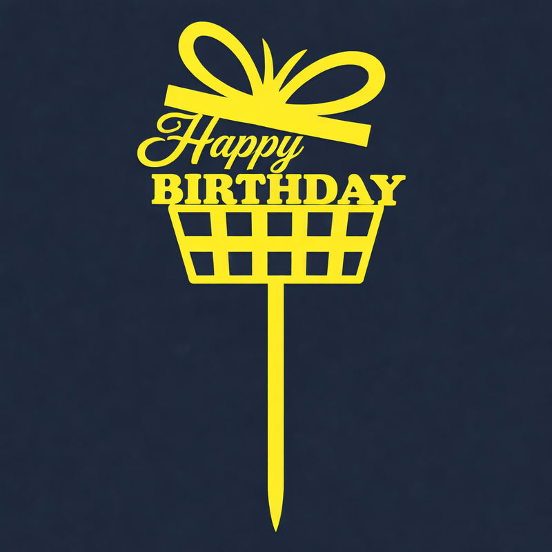 Happy Birthday Cake Topper H41 (Set of 10 PCS)