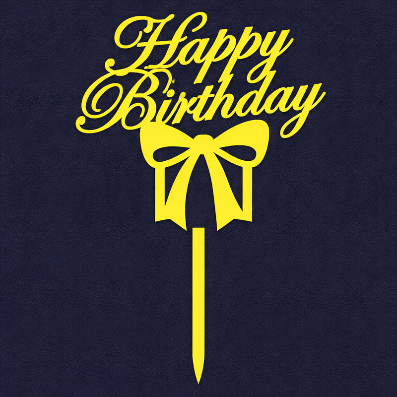 Happy Birthday Cake Topper H68 (Set of 10 PCS)