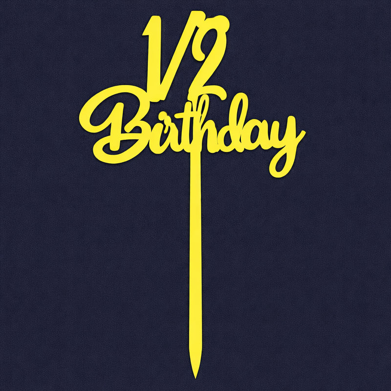 Happy Birthday Cake Topper H63 (Set of 10 PCS)